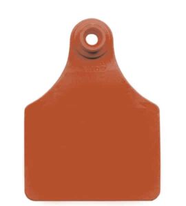 Allflex Brown Maxi Female 2 Piece Cattle Ear Tag - Durable Livestock ID