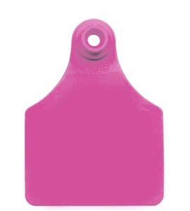 Allflex Pink Maxi Female 2 Piece Cattle Ear Tag - Durable Livestock ID
